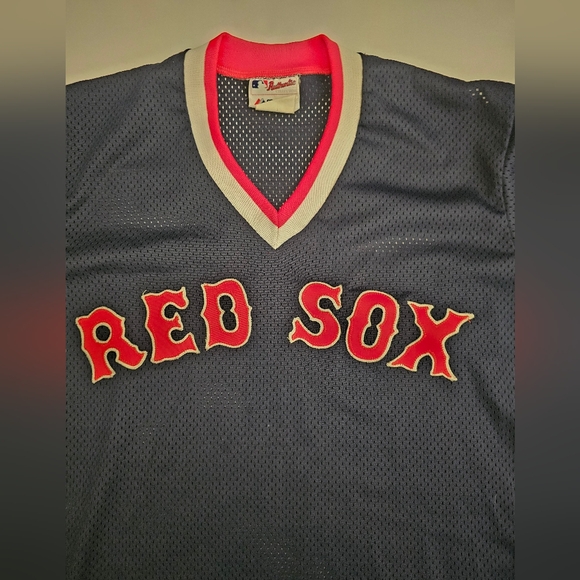 Boston Red Sox Authentic and rare 80s-90s Batting Practice Jersey. Size Medium - Picture 4 of 10